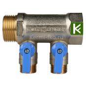 Коллектор никелированный STOUT SMB 6201 011202